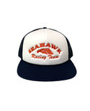 Seahawk Racing Team 80s Retro Hat as seen on netflix series cocaine cowboys Willy Falcon