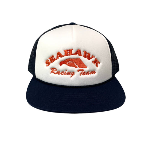 Seahawk Racing Team Retro Hat as seen on netflix series cocaine cowboys Willy Falcon Edition